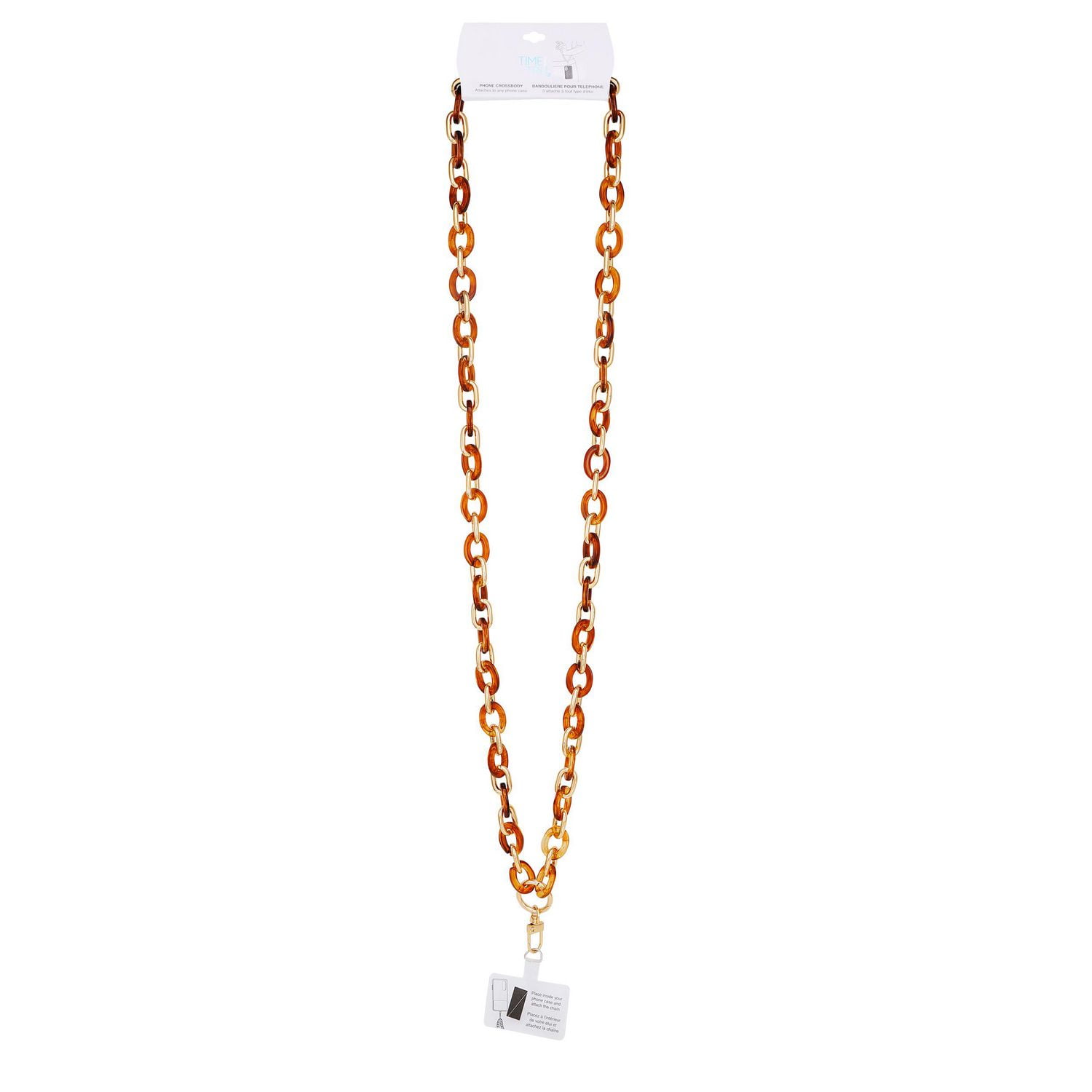 Crossbody cell phone lanyard