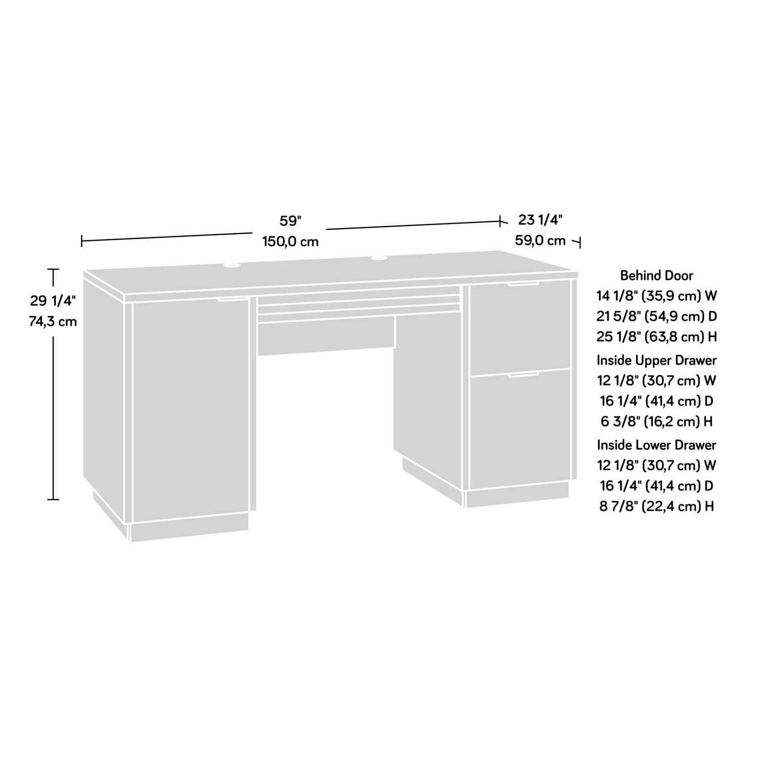 Sauder on sale englewood desk