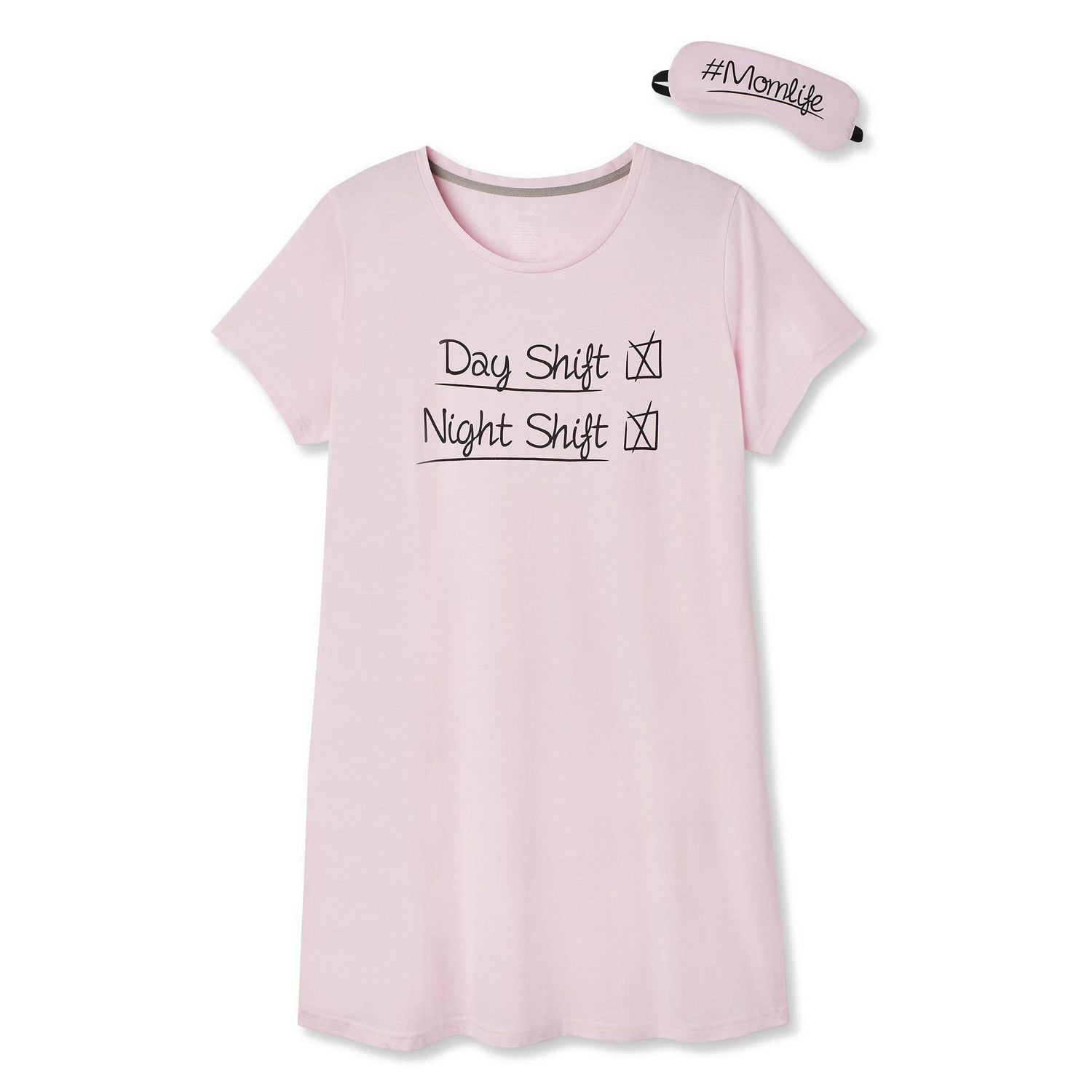 Chemise de nuit avec masque George Plus pour femmes