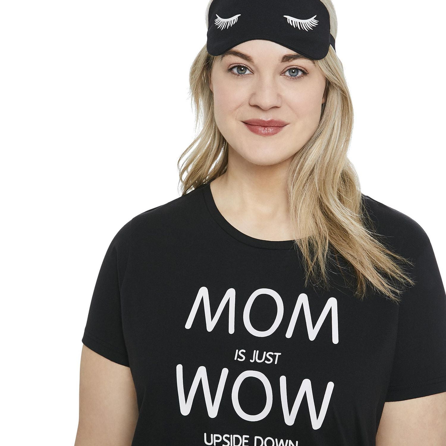 George Plus Women's Nightshirt with Eye Mask