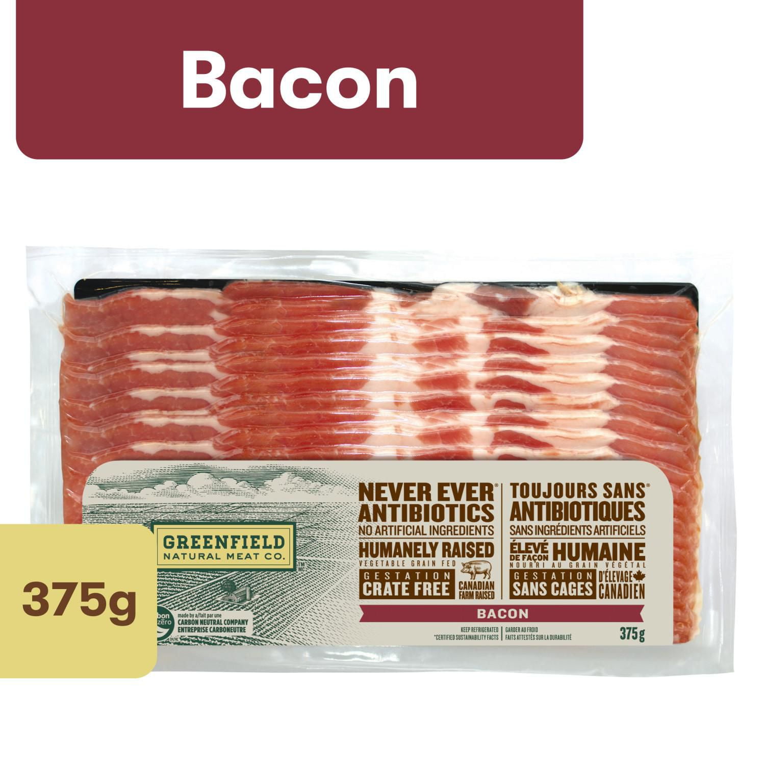 Bacon Greenfield Natural Meat Co