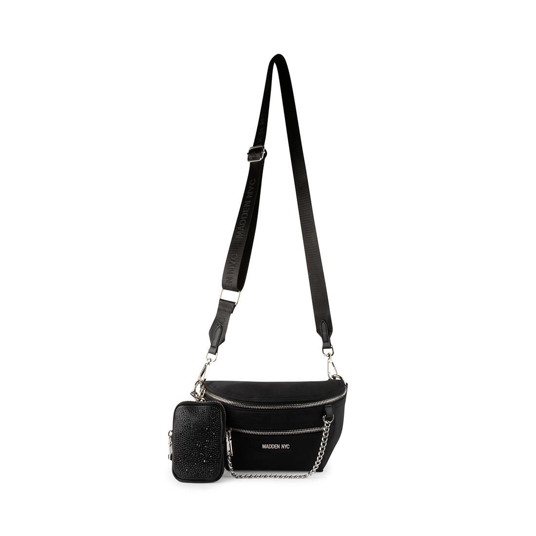 Madden NYC Chain Pocket Fanny Pack Black Chain Pocket Fanny Pack Walmart