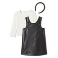 thumbnail image 1 of Ensemble 3 pièces avec robe en similicuir Btween pour petites filles, 1 of 2