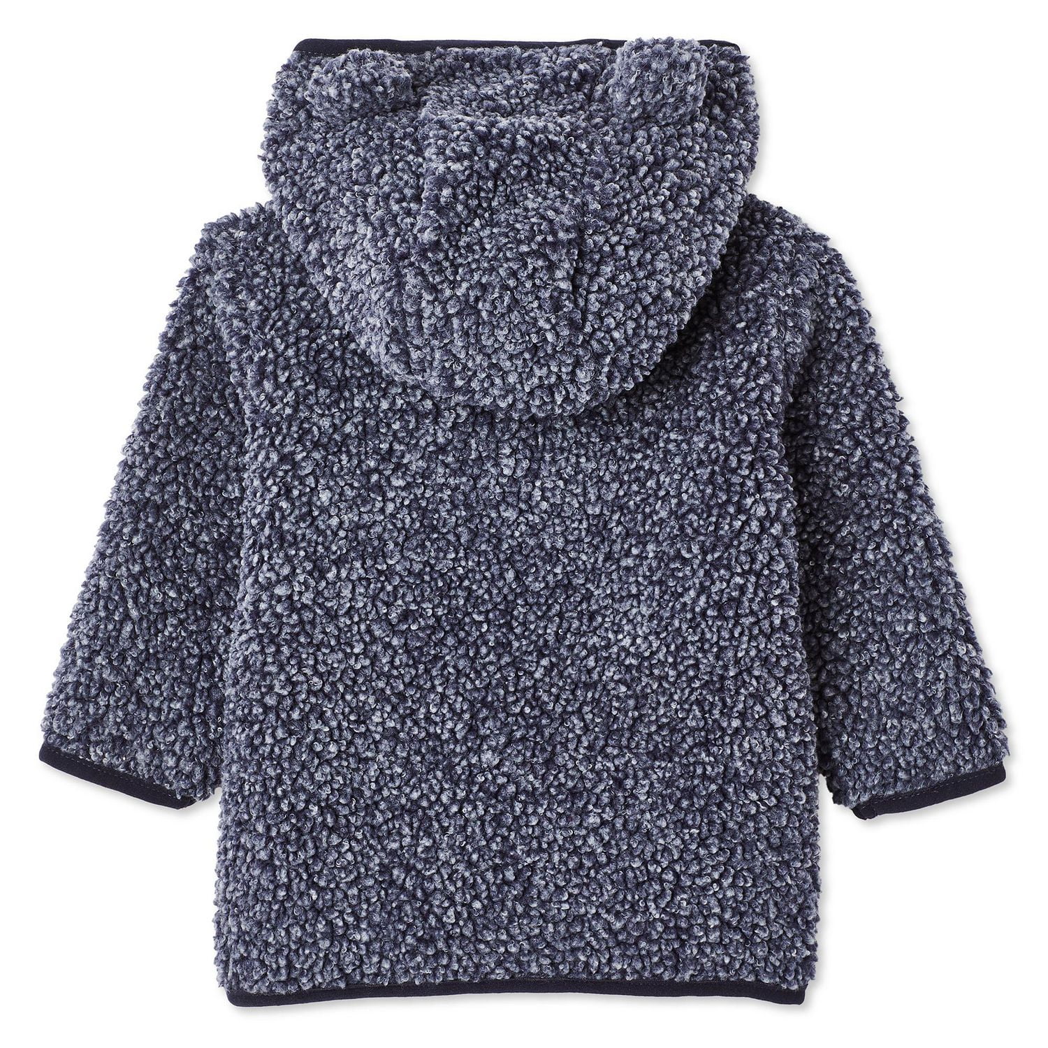 George Baby Boys' Faux Shearling Full-Zip Hoodie