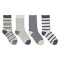 thumbnail image 1 of Athletic Works Boys' Crew Socks 4-Pack, 1 of 1