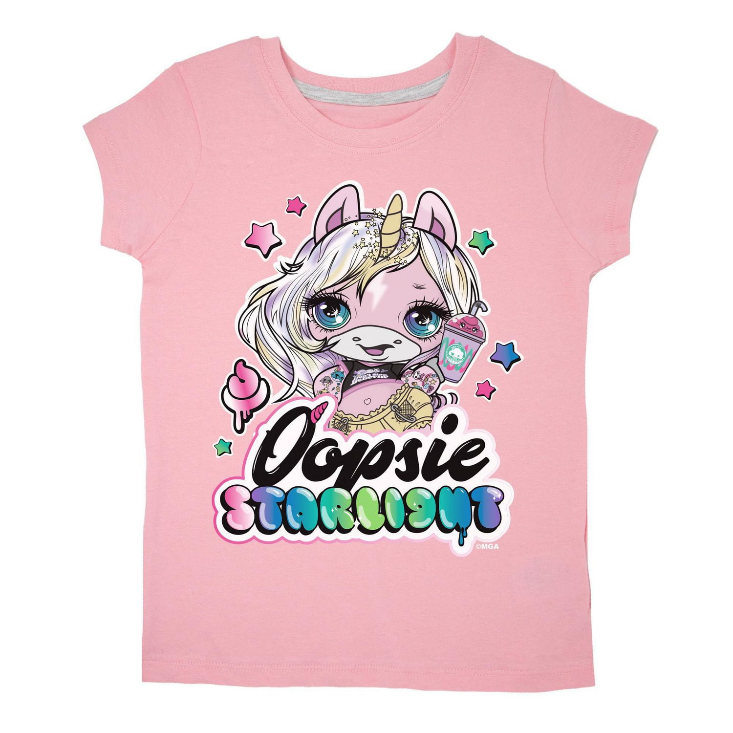 Poopsie Girl's Short Sleeve T-Shirt