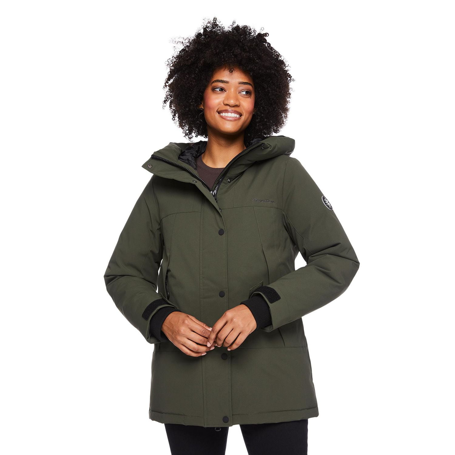Parka en duvet Canadiana x SGRC pour femmes