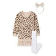 thumbnail image 1 of Ensemble 3 pièces avec robe en molleton Btween pour petites filles, 1 of 2