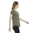 thumbnail image 2 of George Women's Drapey V-Neck Tee, 2 of 6