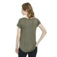 thumbnail image 3 of George Women's Drapey V-Neck Tee, 3 of 6