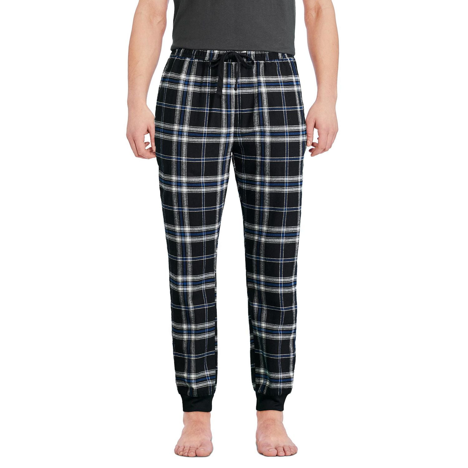 Jogger de nuit en flanelle George pour hommes Tailles P-TG