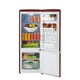 iio 7 Cu. pi. Réfrigérateur rétro avec congélateur inférieur en Rouge Vin – image 3 sur 9