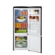 iio 7 Cu. pi. Réfrigérateur rétro avec congélateur inférieur en Rouge Vin – image 3 sur 9