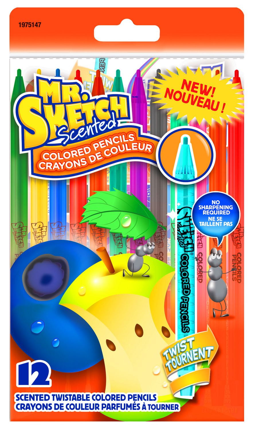 Mr. Sketch Scented Twistable Coloured Pencils Walmart Canada