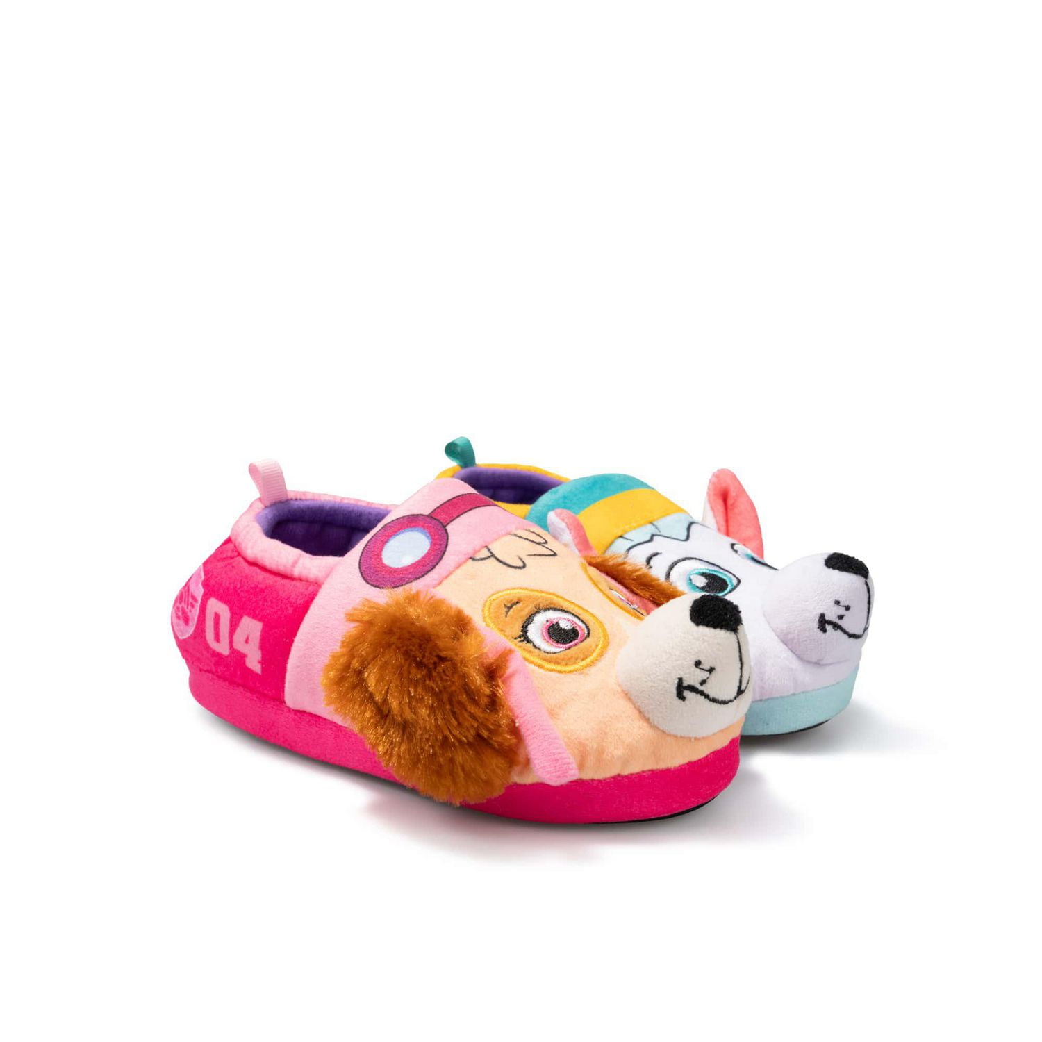 Paw Patrol Toddler Girl's 3D Slipper, Size 5-12