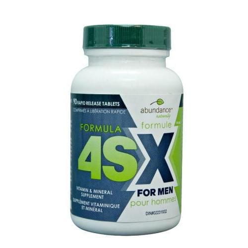 Formula 4SX for Men Vitamin Mineral Supplement 90 Tablets