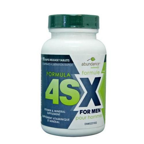 Formula 4SX for Men Vitamin & Mineral Supplement