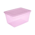 thumbnail image 1 of Sterilite 55L BoÎte Rangement -Mauve, 1 of 2