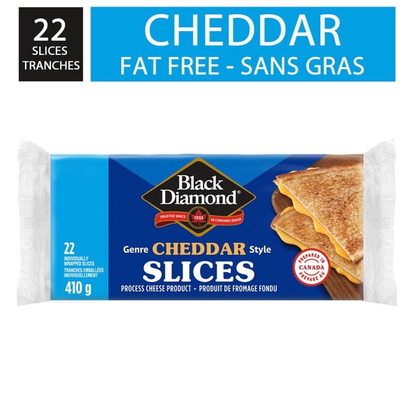 Black Diamond Light Cheddar Slices