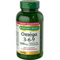 thumbnail image 3 of Nature's Bounty Omega 3-6-9 1200 MG Value Size, 3 of 3