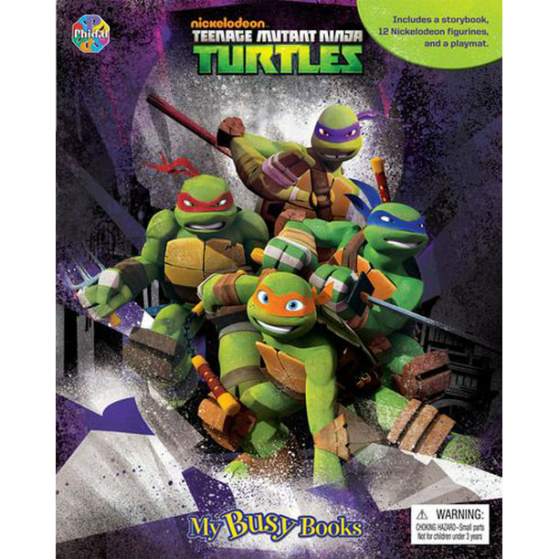 Teenage Mutant Ninja Turtles My Busy Books