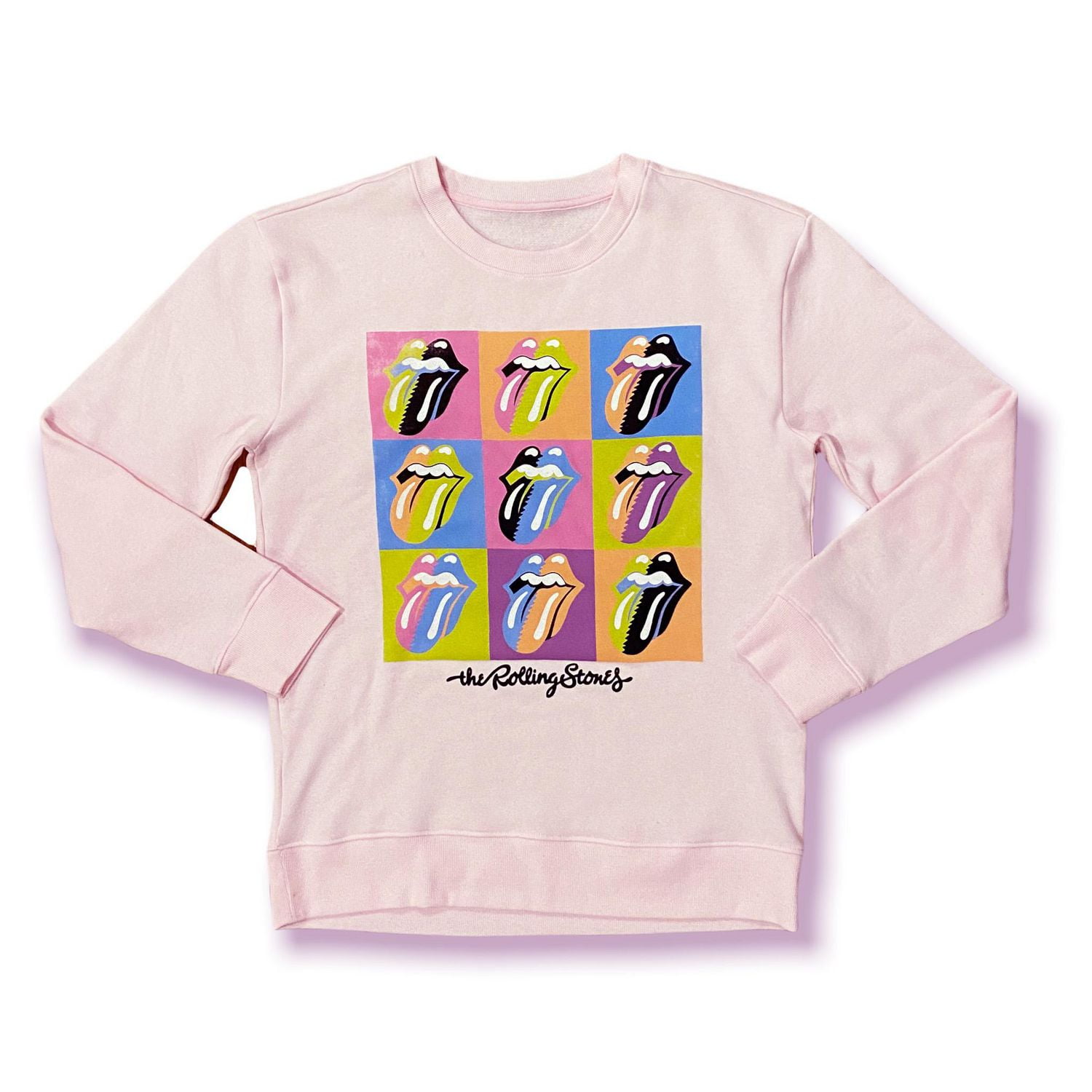 Rolling Stones Ladie's crew neck Popover sweater