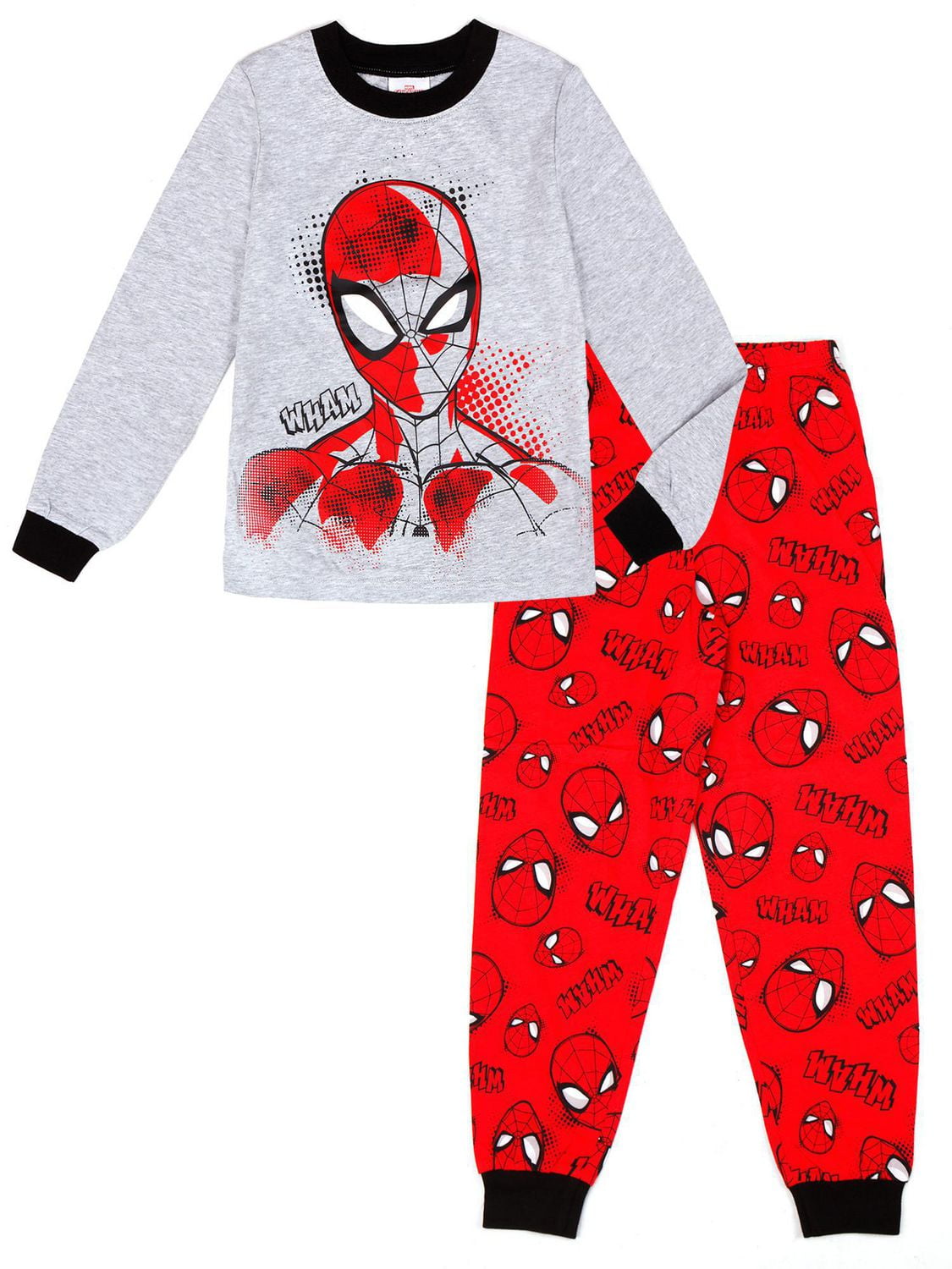 Spiderman two piece pajama set for boys