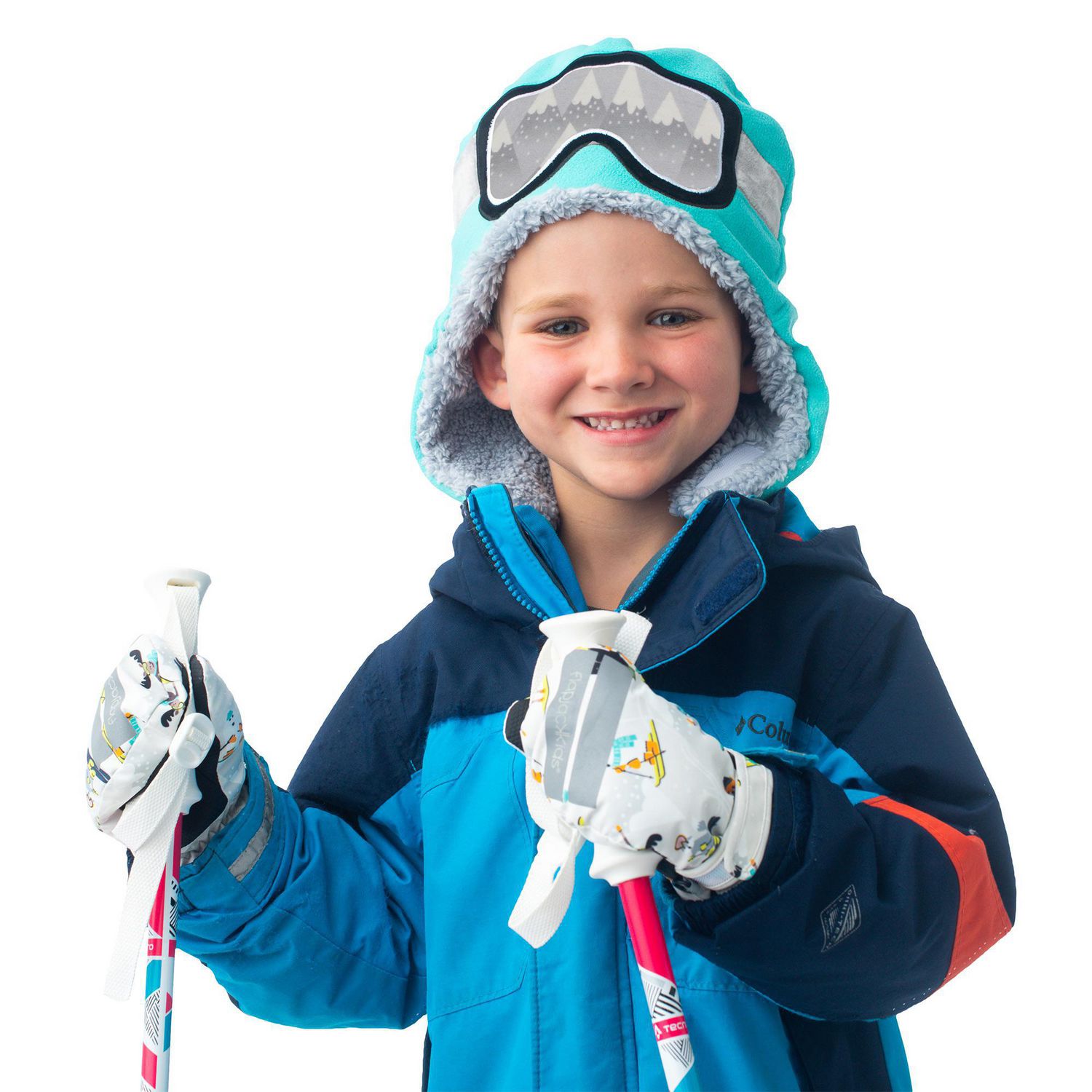 FlapJackKids Bonnet en polaire Sherpa r versible pour b b