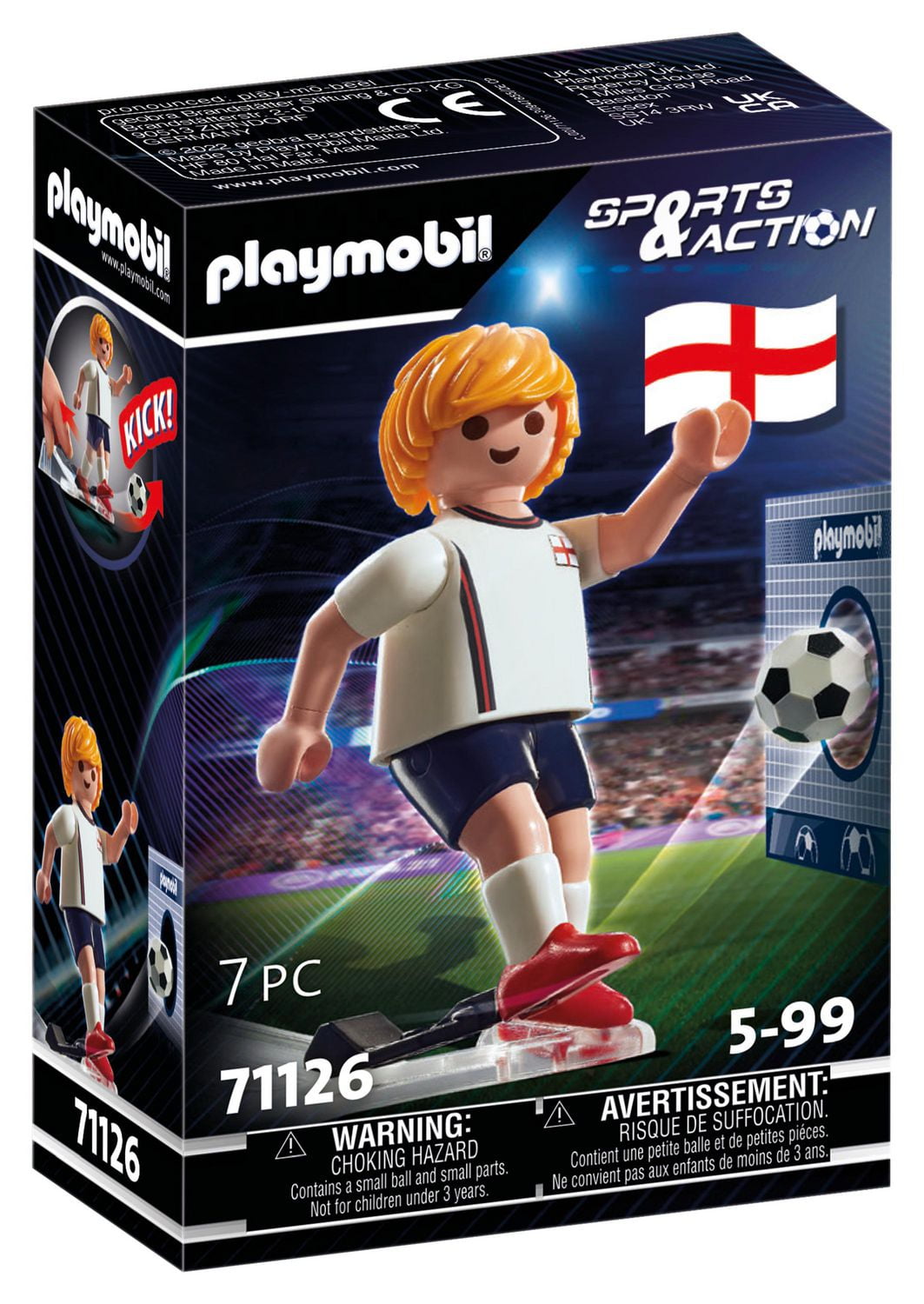 Playmobil store futbol walmart