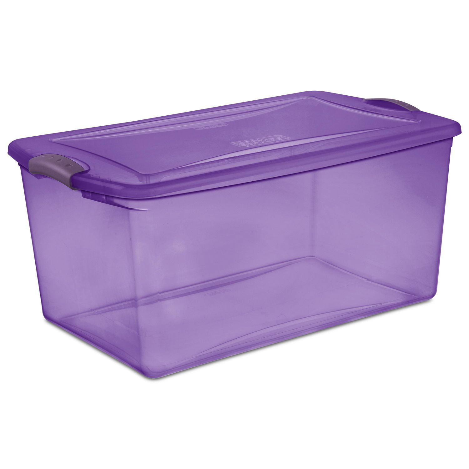 Sterilite 62L Latch Box Purple Walmart Canada