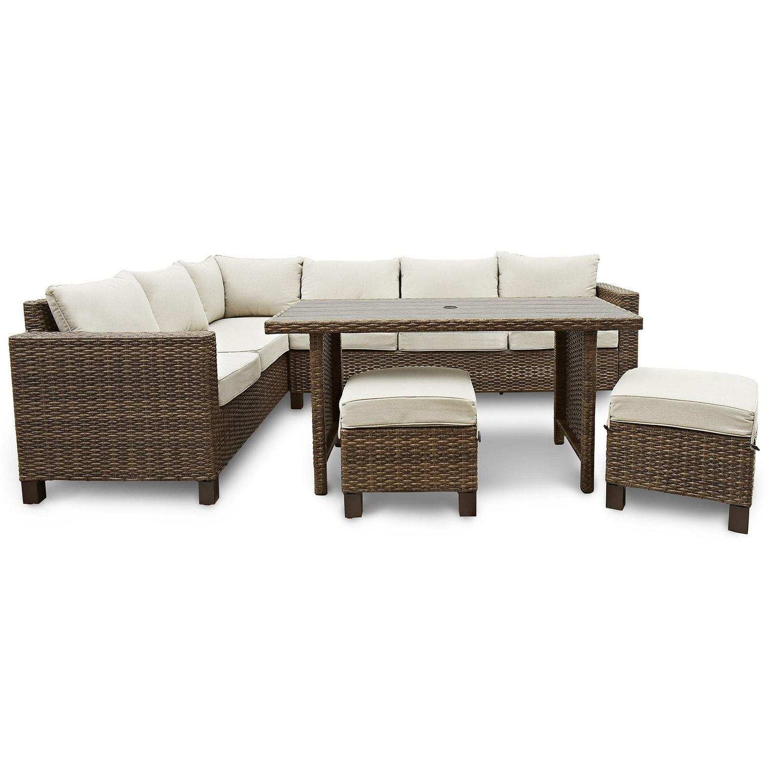 Better Homes Gardens Brookbury Sectional Set Walmart