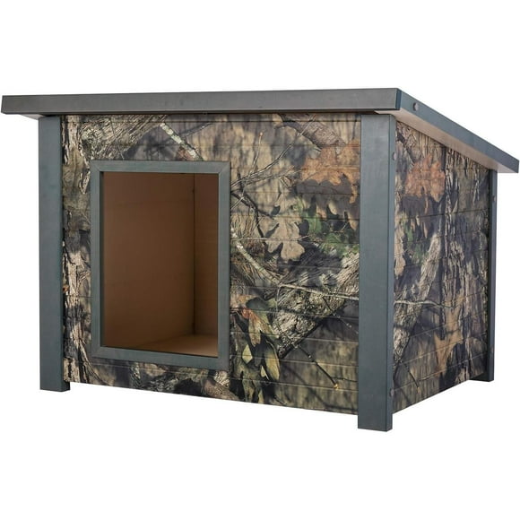 Newage ecoFlex Mossy Oak Rustic Lodge Dog House
