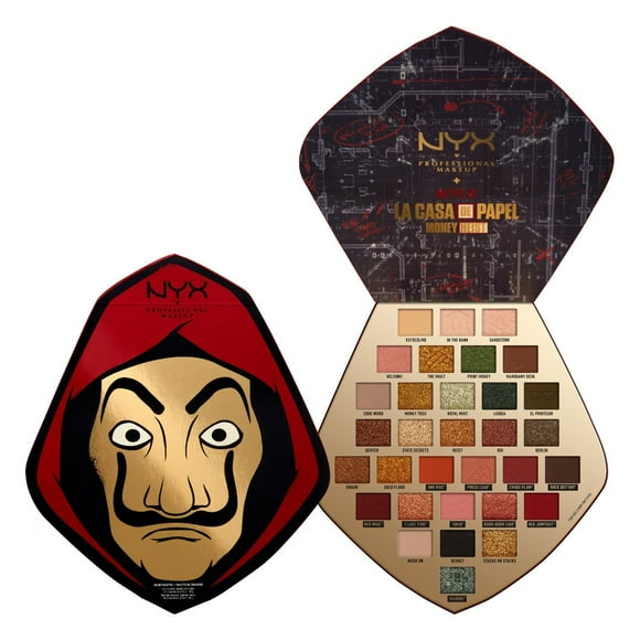 LA CASA DE PAPEL 32 PAN MASK COLOR PALETTE