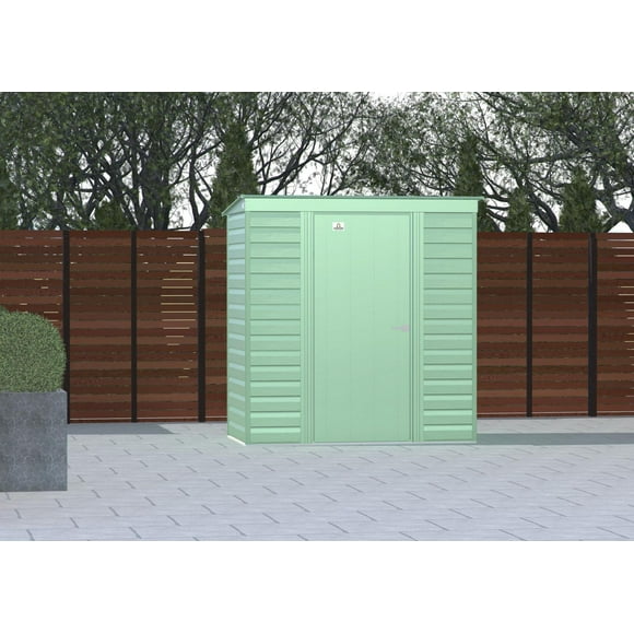 Arrow Select 6 x 4 x 6 ft Green Shed