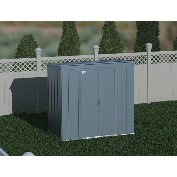 Arrow 6 x 4 x 6 ft Blue Shed