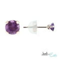 thumbnail image 1 of Boucles d’oreilles en or 10 ct de améthyste, 1 of 1