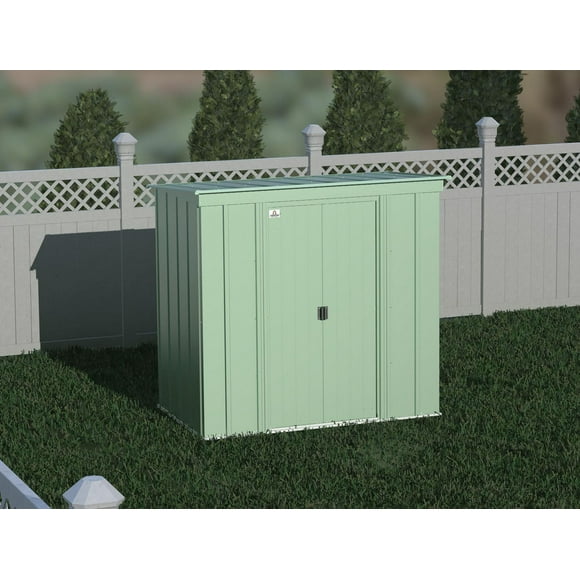 Arrow 6 x 4 x 6 ft Green Shed