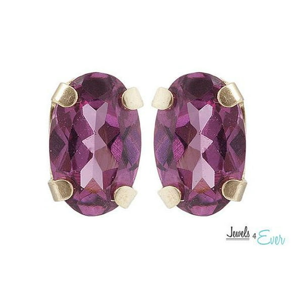 Boucles d’oreilles en or 10 ct de grenat