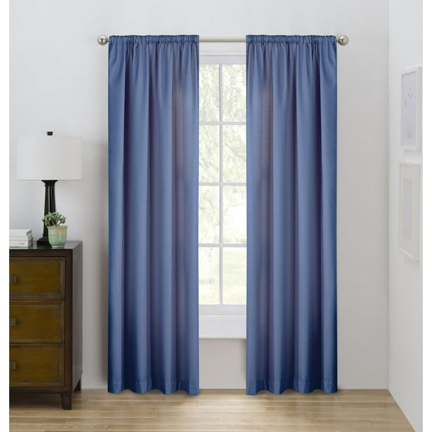 Eclipse Draft Stopper Window Curtain Panel, 1 Panel: 42