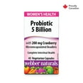 thumbnail image 1 of Webber Naturals® Probiotic 5 Billion with 200 mg Cranberry, 1 of 10