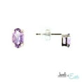 thumbnail image 1 of Boucles d’oreilles en or 10 ct de améthyste, 1 of 1