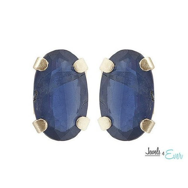 Boucles d’oreilles en or 10 ct de saphir