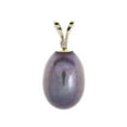 thumbnail image 1 of pendentif perles et diamant d'or 14 ct, 1 of 2