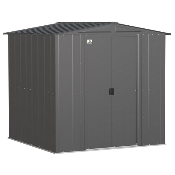 Arrow 6 x 6 x 6 ft Grey Shed