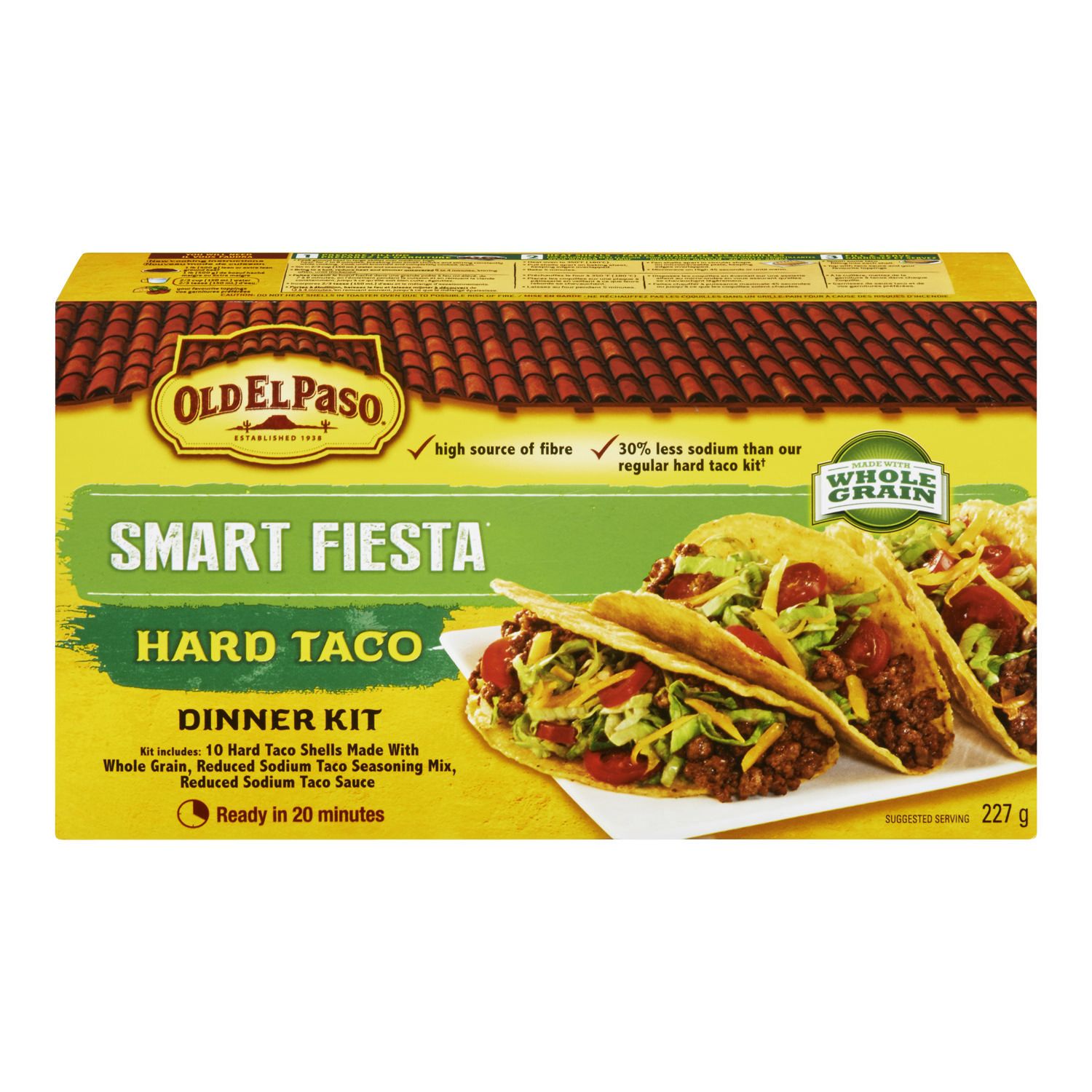 Old El Paso Smart Fiesta Hard Taco Dinner Kit Walmart Canada 1974