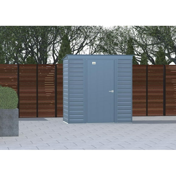 Arrow Select 6 x 4 x 6 ft Blue Shed