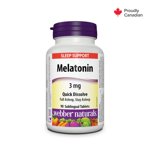 Webber Naturals® Melatonin Quick Dissolve, 3 mg