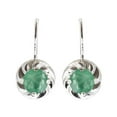thumbnail image 1 of Boucles d'oreilles émeraude d'or 14ct, 1 of 2