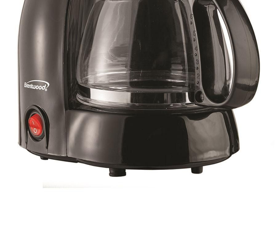 Brentwood 4 discount cup coffee maker