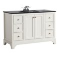 thumbnail image 1 of Carlyle 48" Bath Vanity with Black Granite Top, 1 of 5